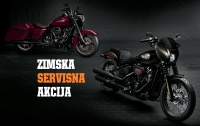 Poela je Harley-Davidson zimska akcija