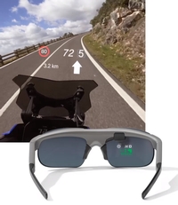 BMW ConnectedRide Smartglasses: Head up displej u naoalama