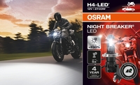 Revolucija se nastavlja uz OSRAM H4 NB LED za motocikle