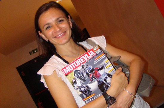 Daniela Sapori, direktorica marketinga izabrala je Motoreviju za ekskluzivni izvjetaj o nadolazeem sajmu